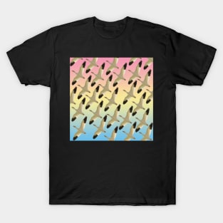 Snow Geese on the Rainbow T-Shirt